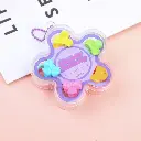 Bowtie box terry hair tie and hair claw 