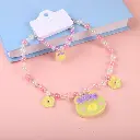 Cute little bear children's necklace