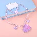 Cute kitten necklace for kids