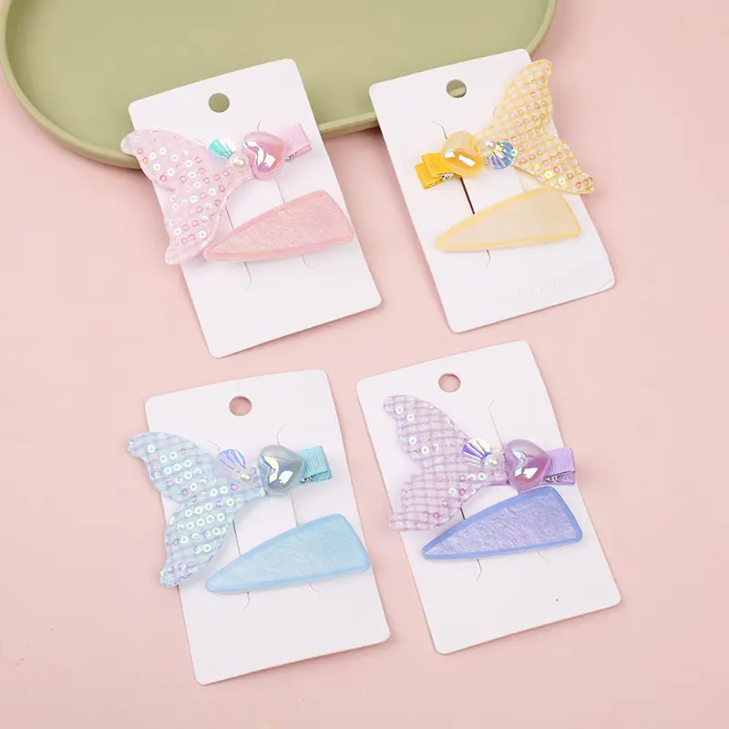 Fishtail children's hair accessory set