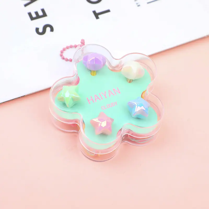 Five-pointed star children's  hair tie a