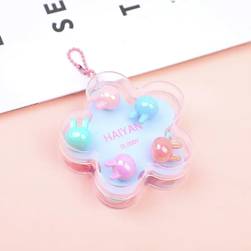 Bunny children's hair tie and disposable