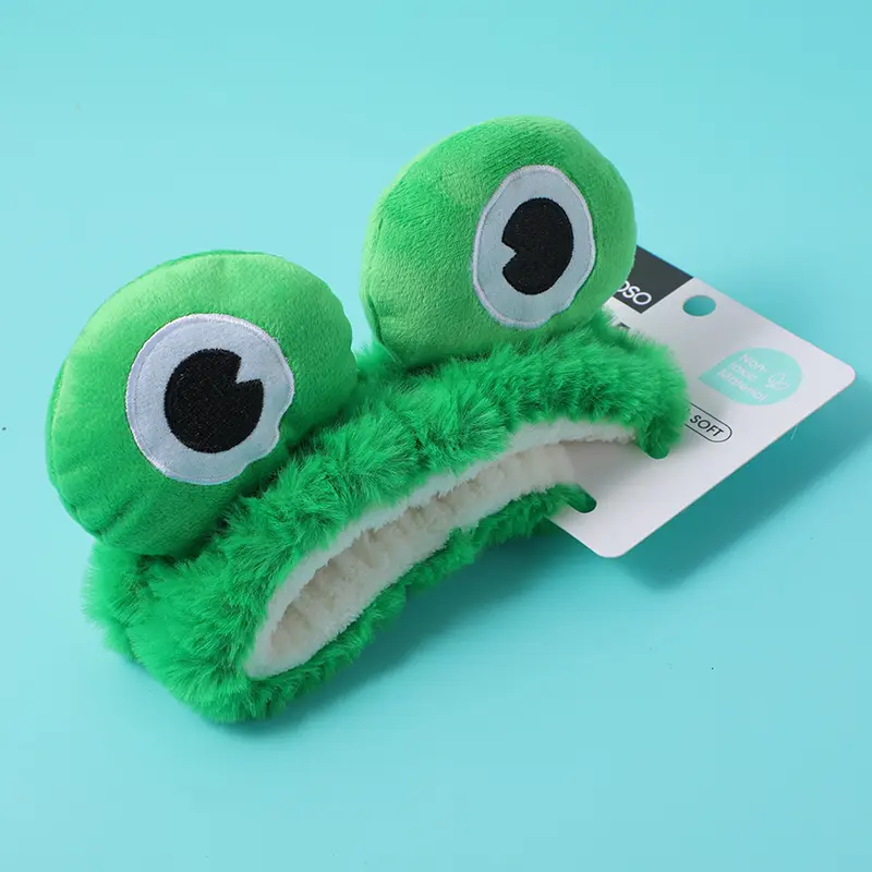 Big eyed frog headband