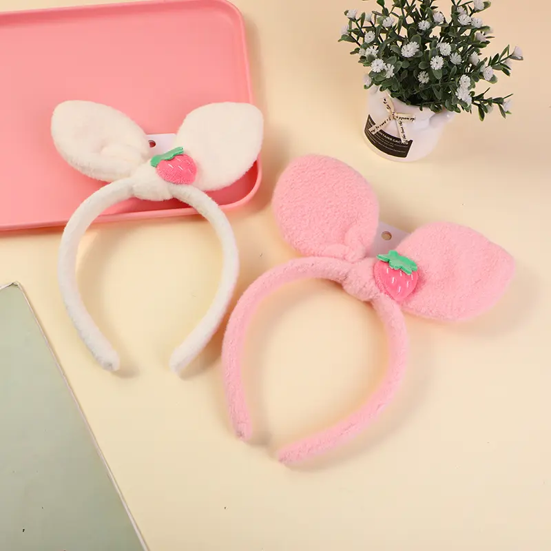 Cute rabbit ears stereoscopic hair band