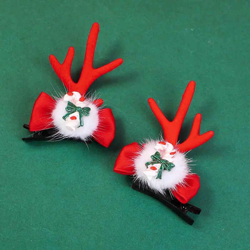 Christmas party 2pcs hair clip-3