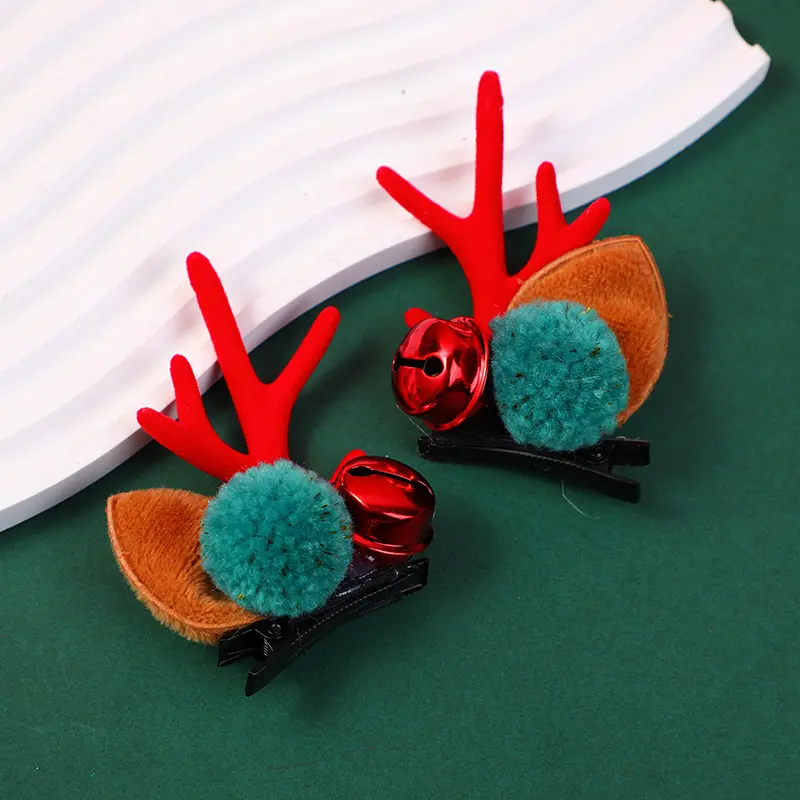 Christmas party 2pcs hair clip-5