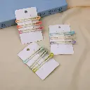 Matte large wavy hair clip-3pcs