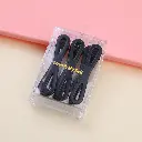Boxed Bow Tie Crimp Clips 6PCS