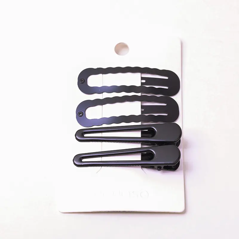 Oval Teardrop Combination clip - 4pcs