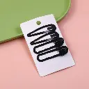 Teardrop Oval Clip Assortment - 4pcs