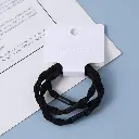 Simple twisted rubber band 3pcs
