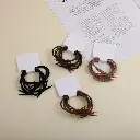 Knotted basic hair tie-3pcs