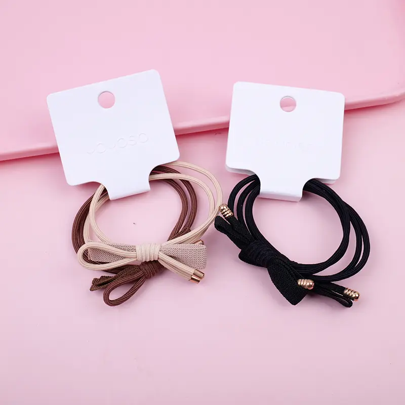 Bowknot regular hair tie-2PCS