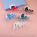 Gradient color wave hair claw clip-13cm