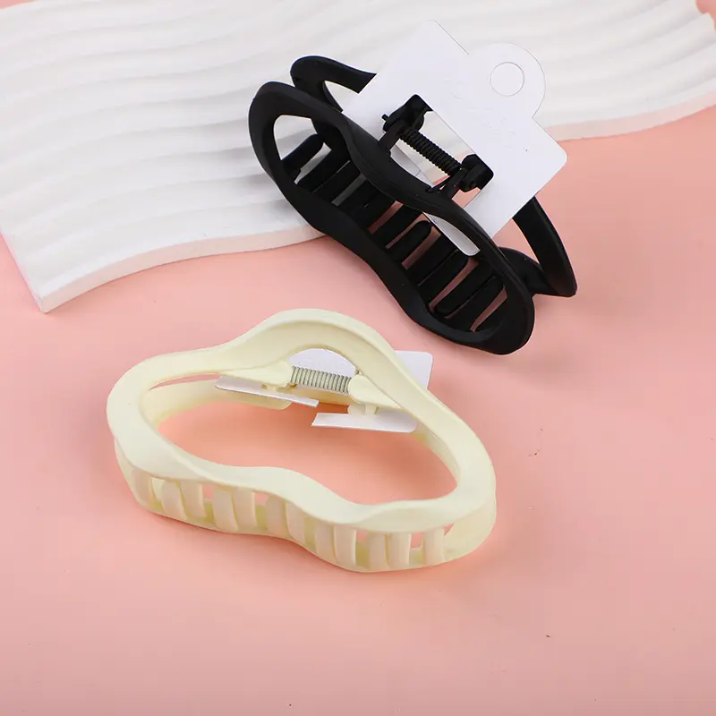 Candy color black and white cloud hair c