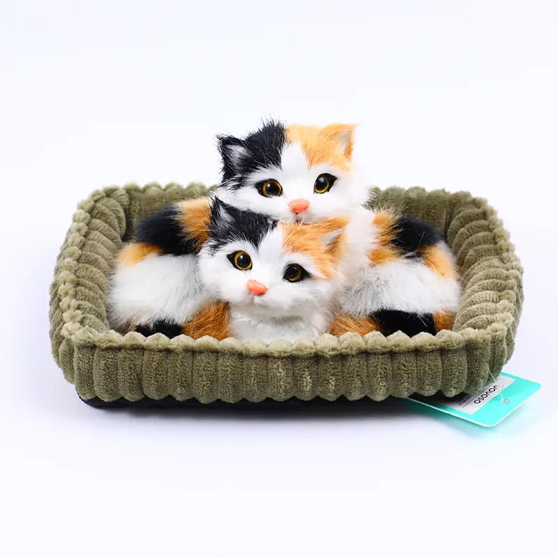 Simulation cute pet car decoration B ser