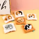 Simulation cute pet car decoration E ser