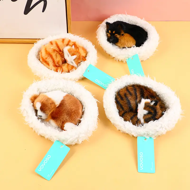 Simulation cute pet car decoration G ser
