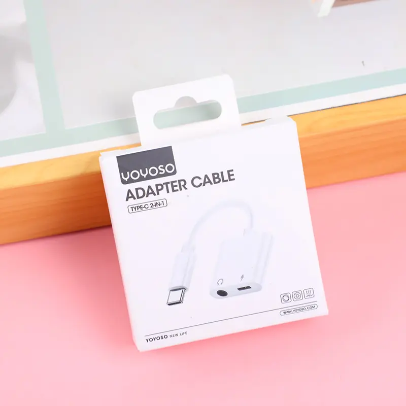 TYPE-C to headphone jack and charging 2-