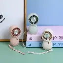 Laser bowling ball handheld fan