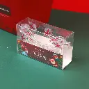 Polka dot gift box 007 (2pcs AA battery 