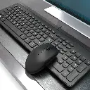 Mute office keyboard and mouse set