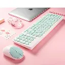 Fashion wireless office mute keyboard an