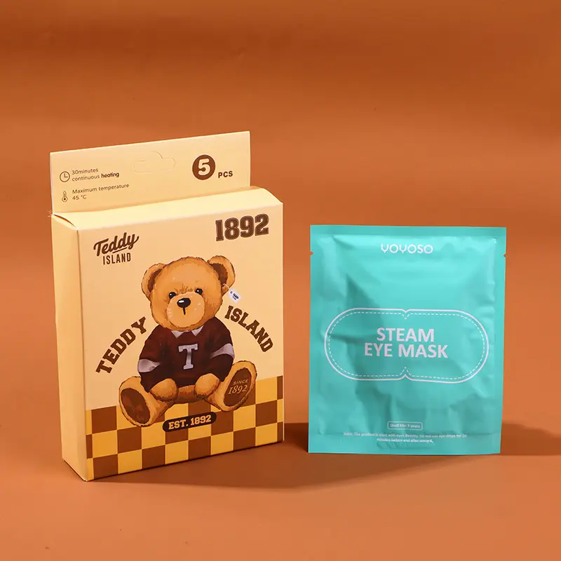 TEDDY ISLAND series steam eye mask 5pcs-