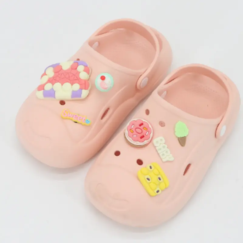 DIY delicious food children's slippers w