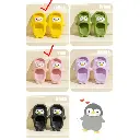 Little penguin children's slippers with 