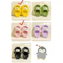 Little penguin children's slippers with 