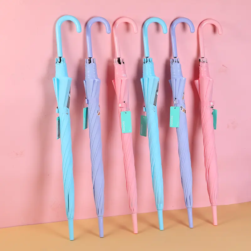 Simple cartoon animal straight umbrella