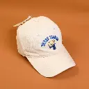TEDDY ISLAND series baseball cap-beige