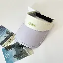 Hot stamping adult visor cap with logo-p