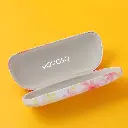 Flower fresh glasses case-white