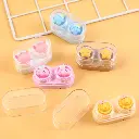 Starry sky contact lens case