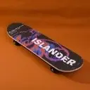 TEDDY ISLAND series skateboard-large