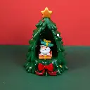 Christmas gift tree house decoration