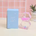 Hexagon oil-dripping ornament