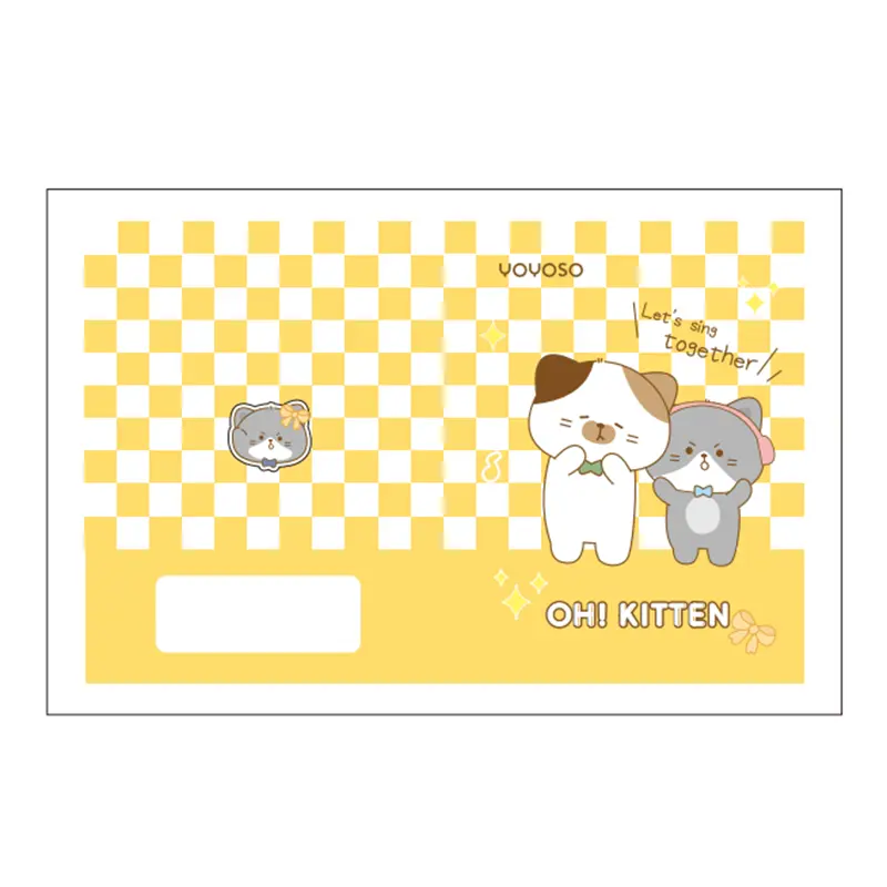 YOYO cat life diary series suture notebook