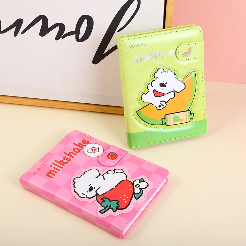 Colourful fruity papi dog 3D magnetic bu