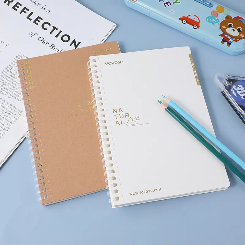 A5 basic soft coil notebook-horizontal l