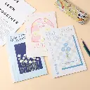 The gift of flower cordless binding note