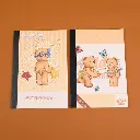 TEDDY ISLAND series binding notebook A5-