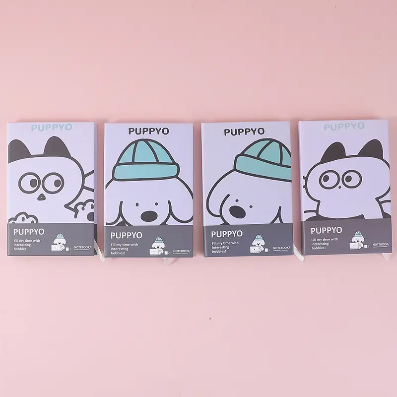 Puppyo happy rules hardcover notebook