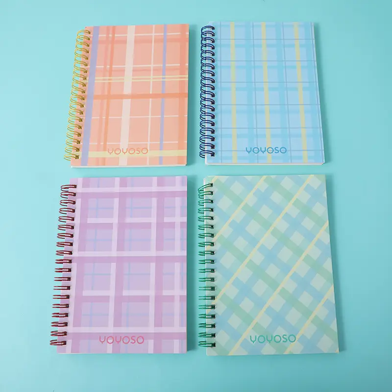 Colorful beat silicone coil notebook B6