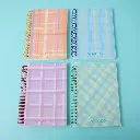 Colorful beat silicone coil notebook B6