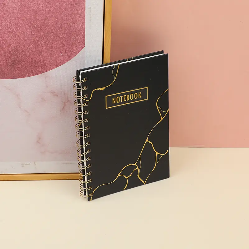 Black gold series daily planning coil no