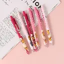 Nandy bear ST nib retractable gel pen-bl