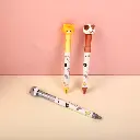 Cat diary decompression gel pen-blue